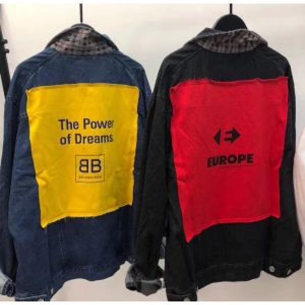 秋冬超人気の最新作 ファッショニスタ愛用 バレンシアガ BALENCIAGA 2色可選 デニムジャケット 稀少*入手困難