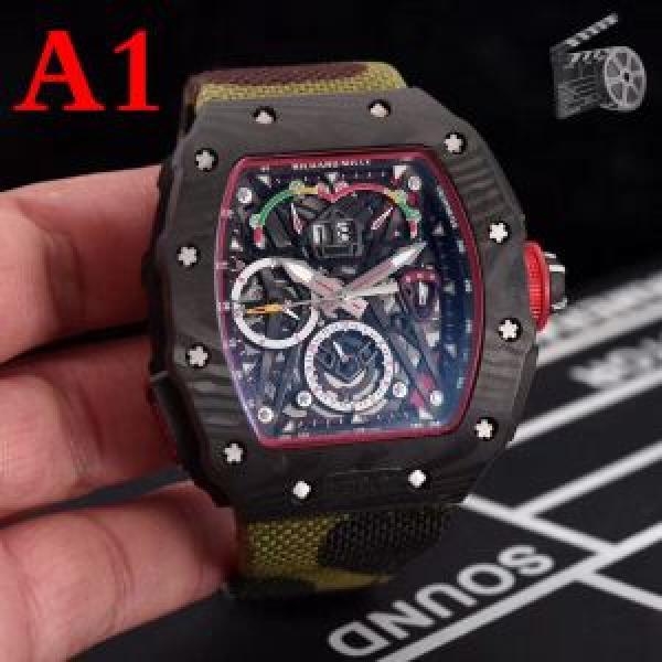 セール中 大人気ブランド リシャールミル RICHARD MILLE 美品*入手困難 男性用腕時計 4色可選.180.