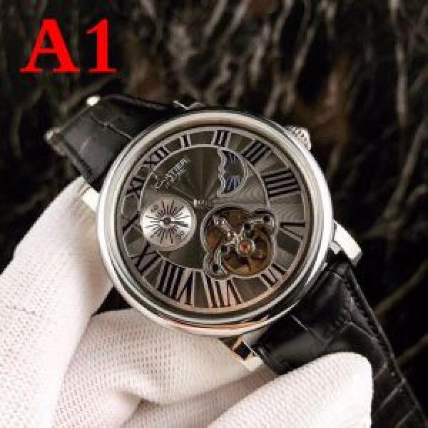 絶妙な新商品 自動巻き  ムーブメント カルティエ CARTIER 4色可選 男性用腕時計 2026新品入荷.199.