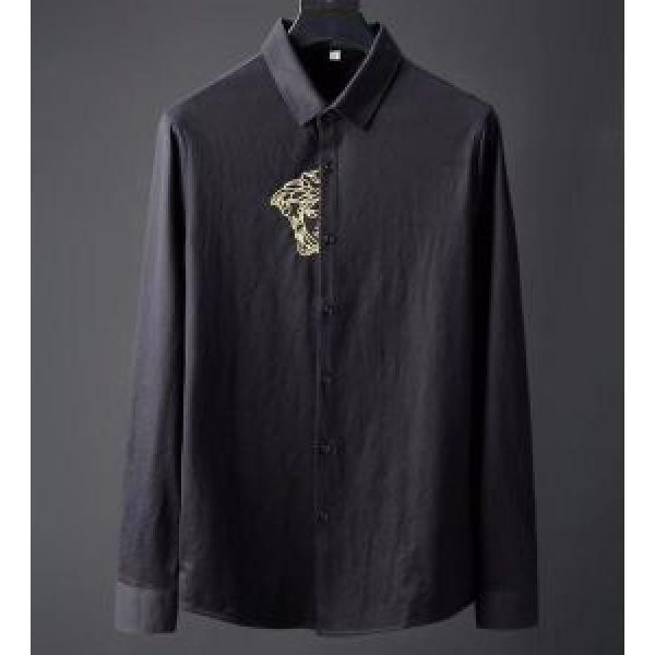 大人キレイめ VERSACEシャツ 3色可選大人っぽく知的な 2026新品入荷ヴェルサーチ