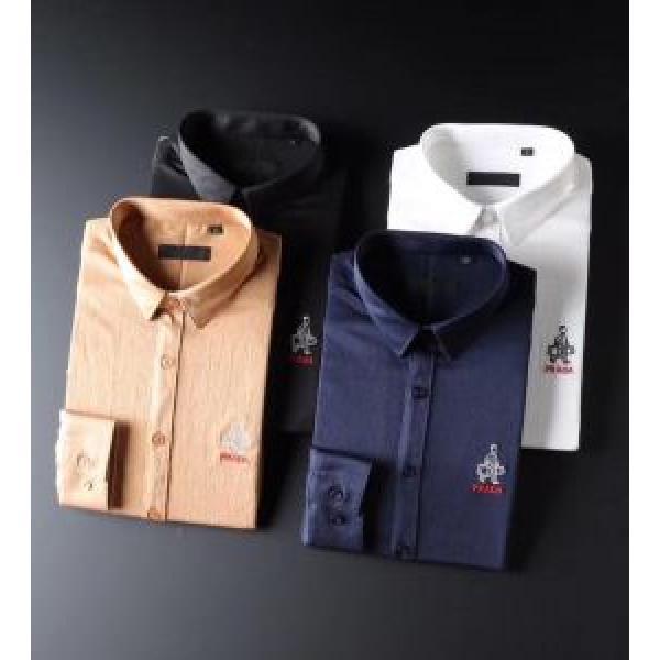 ストリートファッション2026年秋冬入荷 プラダ PRADA シャツ お洒落に魅せる4色可選