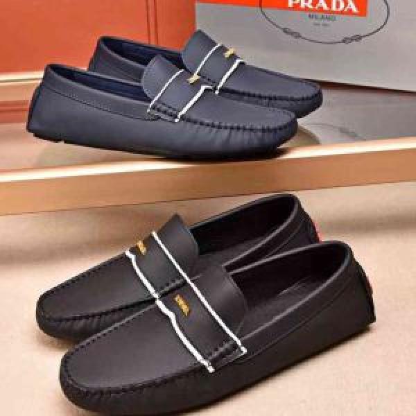 今季爆発的な人気 プラダ PRADA 2色可選 カジュアルシューズ 軽量で疲れにくい