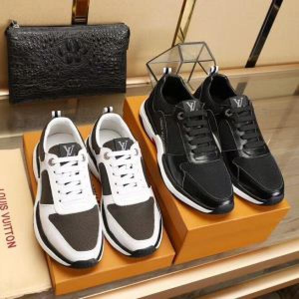 大人っぽいLOUIS VUITTON 2色可選 ランニングシューズ美品*入手困難ルイ ヴィトン