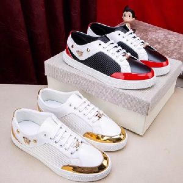 ヴェルサーチ最終数量限り！ VERSACE 2色可選 フラットシューズ秋冬超人気の最新作