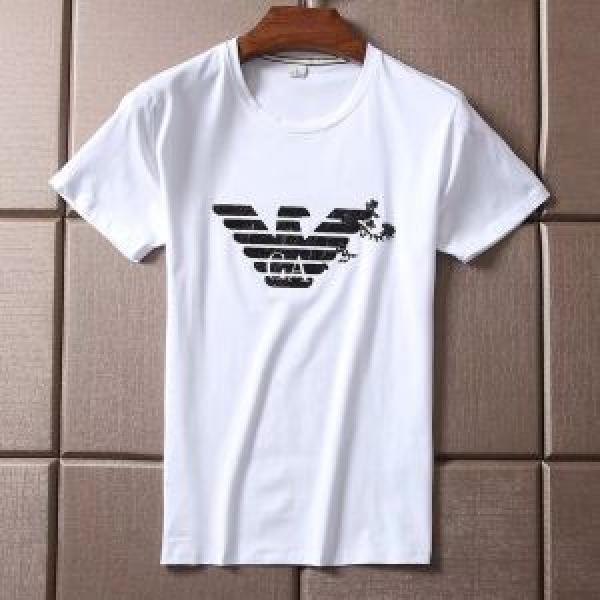 アルマーニ半袖/Tシャツ個性的なモデル ARMANI 優しいフィット感 2色可選
