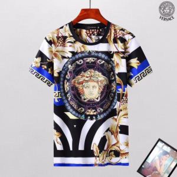 2026【SALE！】ヴェルサーチ 美品*入手困難VERSACE 半袖/Tシャツ最近人気一番！