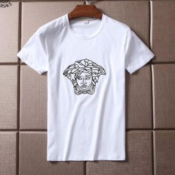 半袖/Tシャツヴェルサーチ VERSACE 注目美品2色可選 人気デザインで欲しい