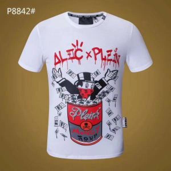 2026最高ランキング2色可選 半袖/Tシャツ フィリッププレイン期間限定SALE PHILIPP PLEIN