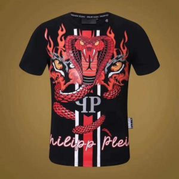 2025年人気満々のブランド１着は持つべき半袖/Tシャツ フィリッププレイン PHILIPP PLEIN 2色可選