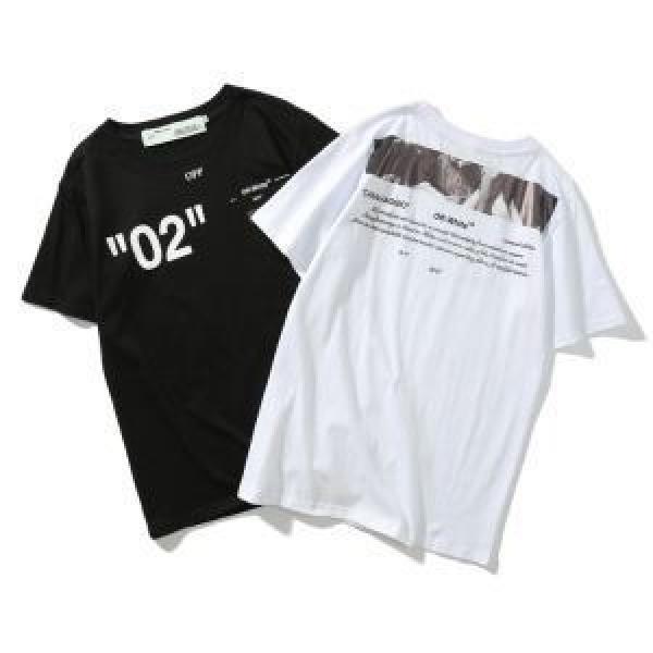 オフホワイト2026最高ランキング 半袖/Tシャツ 2色可選大人気ブランド Off-White