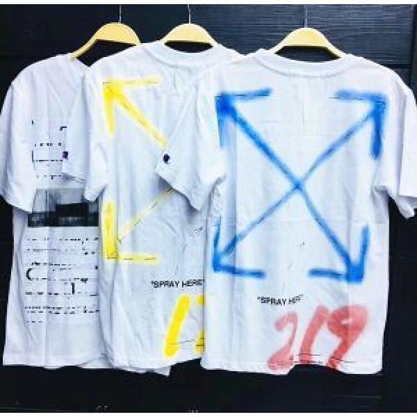 ミックス感が溢れるOff-White オフホワイト半袖/Tシャツ 3色可選最近人気一番！