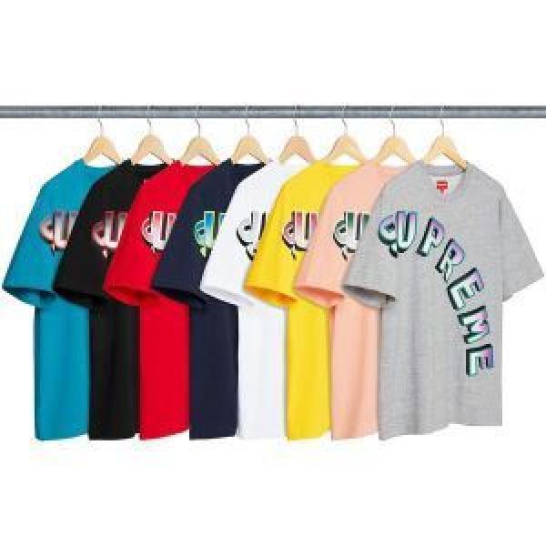 2026最高ランキング シュプリーム SUPREME  18SS Gradient Arc Top  半袖Tシャツ 多色可選 流行の注目ブランド