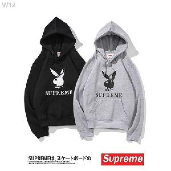 18ＳＳ美品 supreme &playboy 希少性の高い パーカー 2色可選 ファッションの最先端！