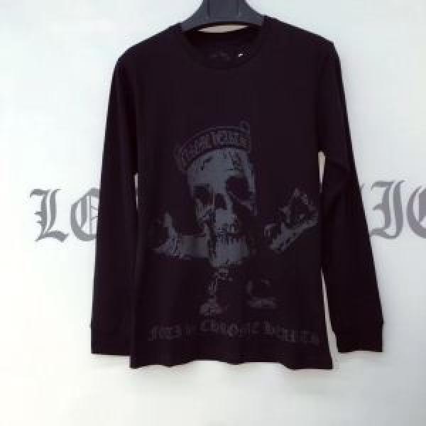 期間限定SALEクロムハーツ秋冬トレンド CHROME HEARTS人気デザインで欲しい  長袖/Tシャツ