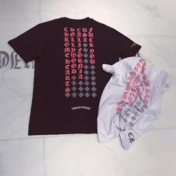 吸汗速乾クロムハーツ ファッションスタッズCHROME HEARTS 半袖/Tシャツ 2色可選今季大人気新作登場