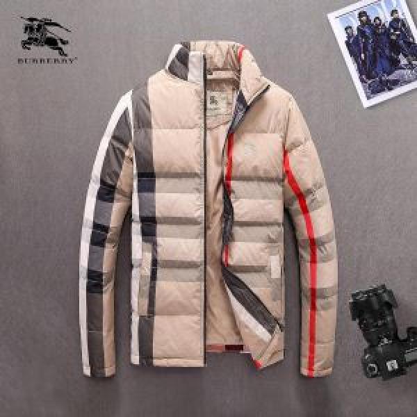 バーバリー BURBERRY  人目を引く存在感　ダウンジャケット メンズ  2色可選　個性的なモデル