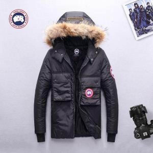 今季爆発的な人気　カナダグース Canada Goose  3色可選　ダウンジャケット メンズ  フードづき