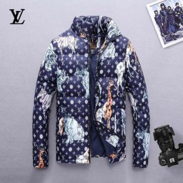 個性的なモデル　ルイ ヴィトン LOUIS VUITTON  今季爆発的な人気　3色可選  ダウンジャケット メンズ