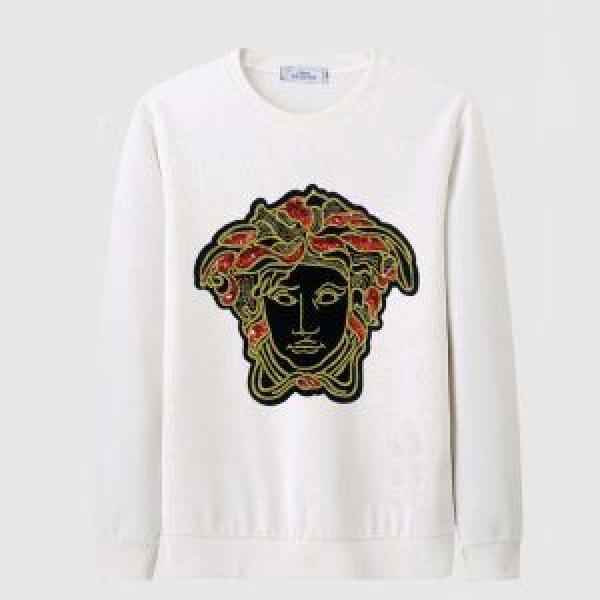 絶妙な新商品 ヴェルサーチVERSACE 多色可選 大人っぽく知的な ジップパーカー