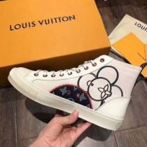 大人カジュアル ルイ ヴィトン LOUIS VUITTON ハイトップシューズ秋冬超人気の最新作