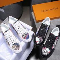 稀少*入手困難ルイ ヴィトン LOUIS VUITTON 2色可選 フラットシューズ注目美品