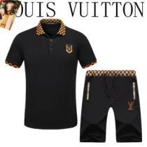 今季爆発的な人気ルイ ヴィトン LOUIS VUITTON上品でベーシック 3色可選 上下セット