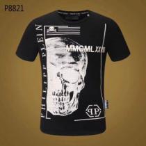 半袖/Tシャツ PHILIPP PLEIN 2色可選肌に馴染みやすいすっかり定番化フィリッププレイン