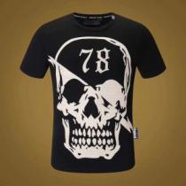 フィリッププレイン18ＳＳ美品 PHILIPP PLEIN 2色可選 半袖/Tシャツファッションの最先端！