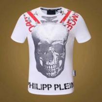 希少価値大 フィリッププレイン PHILIPP PLEIN 2色可選 半袖/Tシャツ快適な着心地