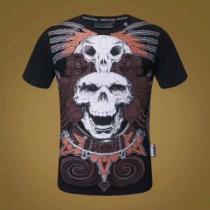 PHILIPP PLEIN2色可選 半袖/Tシャツファッショニスタ愛用吸汗性に優れフィリッププレイン