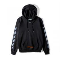 爆買い定番人気オフホワイトコピーOFF-WHITEメンズフード付きプリント黒、白プルオーバーパーカー