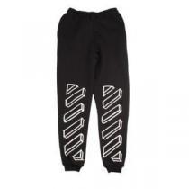 スエットパンツ売上ランキング1位 Off-White 有名人同じアイテムオフホワイト 2色可選冬季限定販売