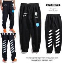 主役級のアイテムスエットパンツ大人カジュアル Off-White オフホワイト 秋季超人気アイテム