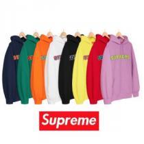 大人気ブランド Supreme 18ss Cord Collegiate Logo Hooded Sweatshirt  パーカー 多色可選 2026【SALE！】