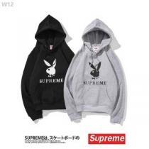 18ＳＳ美品 supreme &playboy 希少性の高い パーカー 2色可選 ファッションの最先端！