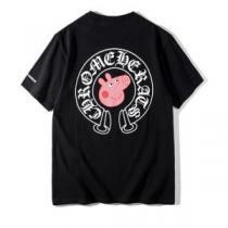 肌に馴染みやすい CHROME HEARTS 半袖/Tシャツ 2色可選 カジュアルスタイルにクロムハーツ