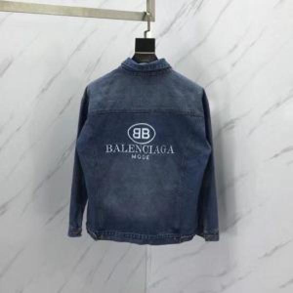 美品*入手困難　バレンシアガ BALENCIAGA　高感度アイテム　デニムジャケット　2026新品入荷