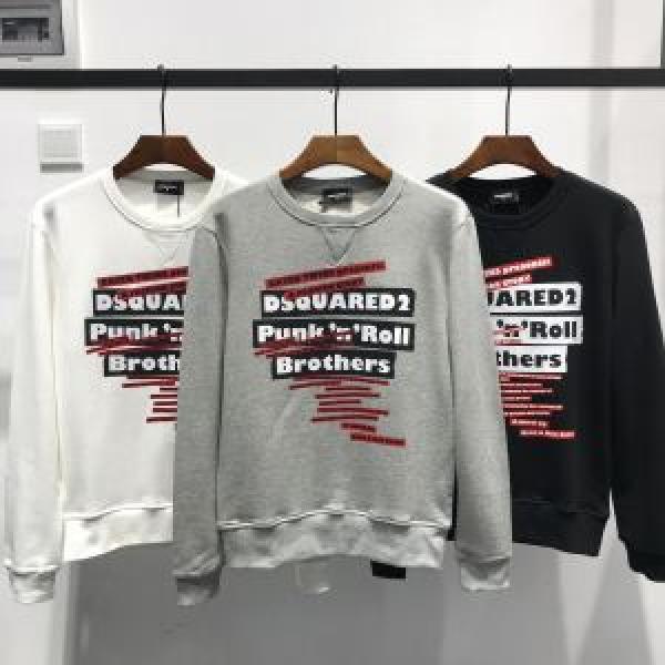 高級感が漂う　今年っぽくNEWファッション　ディースクエアード DSQUARED2  ジップパーカー  3色可選