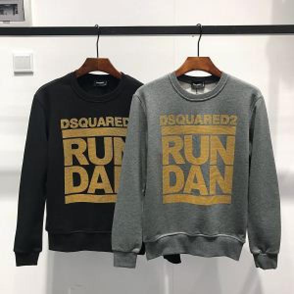 高感度アイテム　　ミックス感が溢れる　 ジップパーカー  2色可選　ディースクエアード DSQUARED2