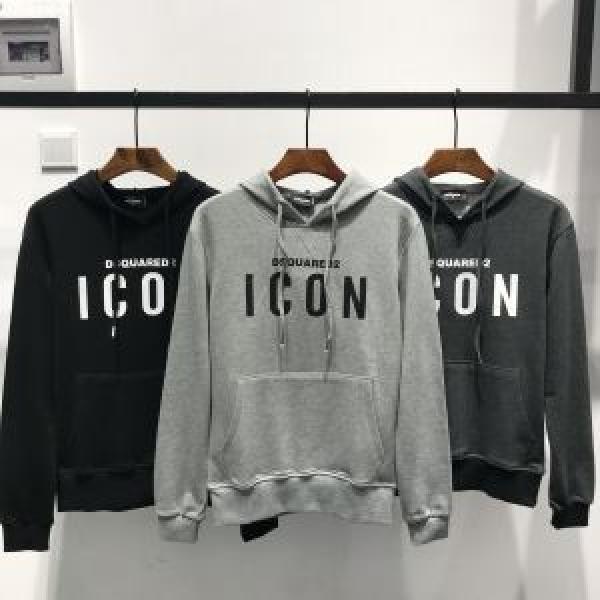 ディースクエアード DSQUARED2  パーカー  3色可選　秋冬超人気の最新作　海外先行発売！　定番品質保証
