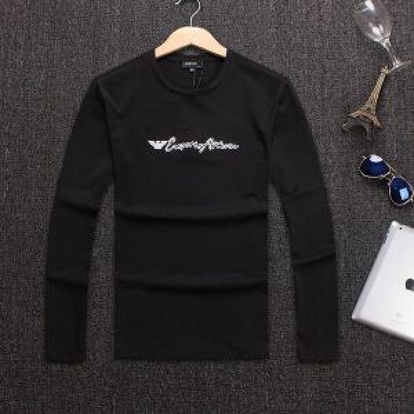 ★追跡あり★ アルマーニ モデル着用 ARMANI 3色可選 長袖/Tシャツ注目のアイテム