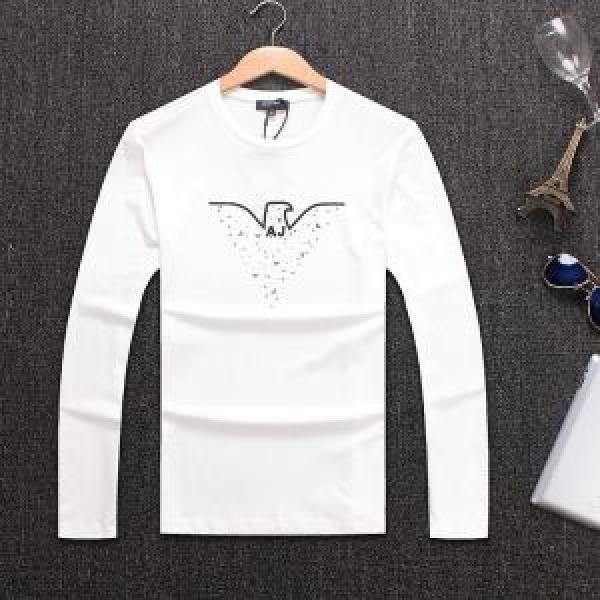 秋冬間違いないアイテム アルマーニ ARMANI大好評シリーズ 3色可選 長袖/Tシャツ