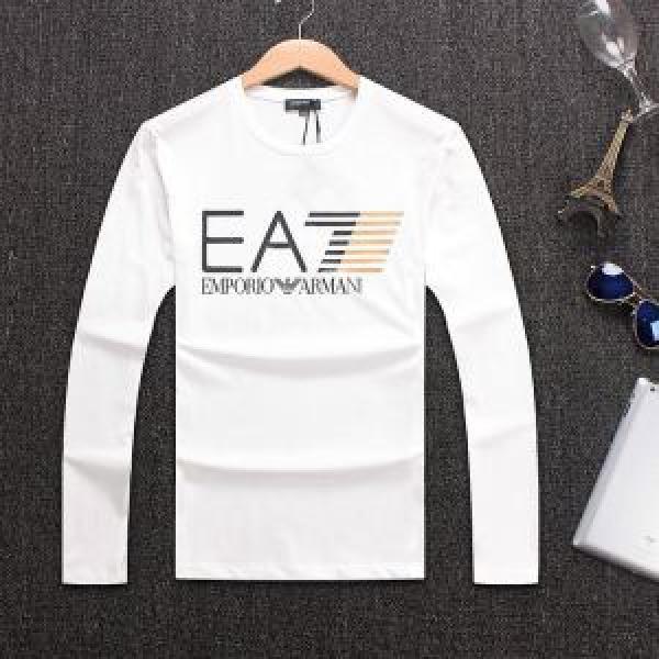 ARMANI いつでも使える3色可選 長袖/Tシャツ優れたデザインアルマーニ ?人気限定?