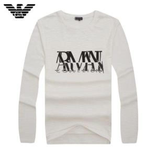 2色可選 人目を引く存在感超目玉新作アルマーニ ARMANI  長袖/Tシャツ最終数量限り！