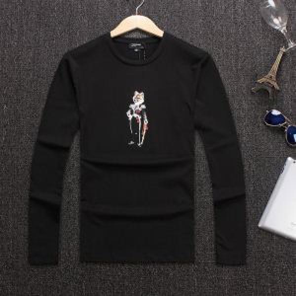 2026年人気満々のブランドDolce&Gabbana  長袖/Tシャツ ドルチェ＆ガッバーナ毎年流行り定番アイテムおすすめ 3色可選