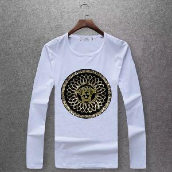 ストリートファッションVERSACE 多色可選 長袖/Tシャツ  人気急上昇中 ヴェルサーチ