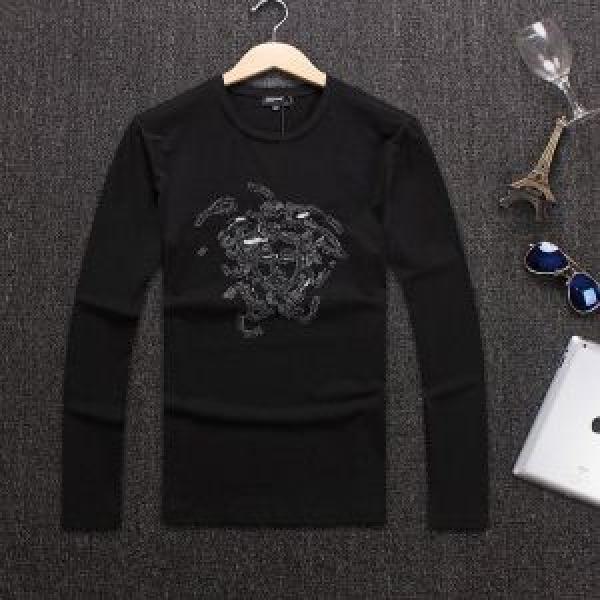 3色可選 長袖/Tシャツ 大人っぽく知的な VERSACE 2026新品入荷 絶妙な新商品 ヴェルサーチ
