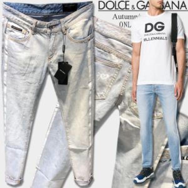 美品*入手困難　ジーンズ　ドルチェ＆ガッバーナ Dolce&Gabbana  秋季超人気アイテム　