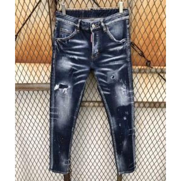 今年人気定番　高感度アイテム　ディースクエアード DSQUARED2  ジーンズ　ミックス感が溢れる