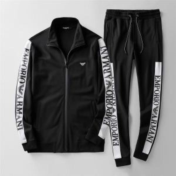 アルマーニ コピーARMANIセットアップメンズおしゃれジャージカジュアルルームウェア2026秋冬品質保証得価